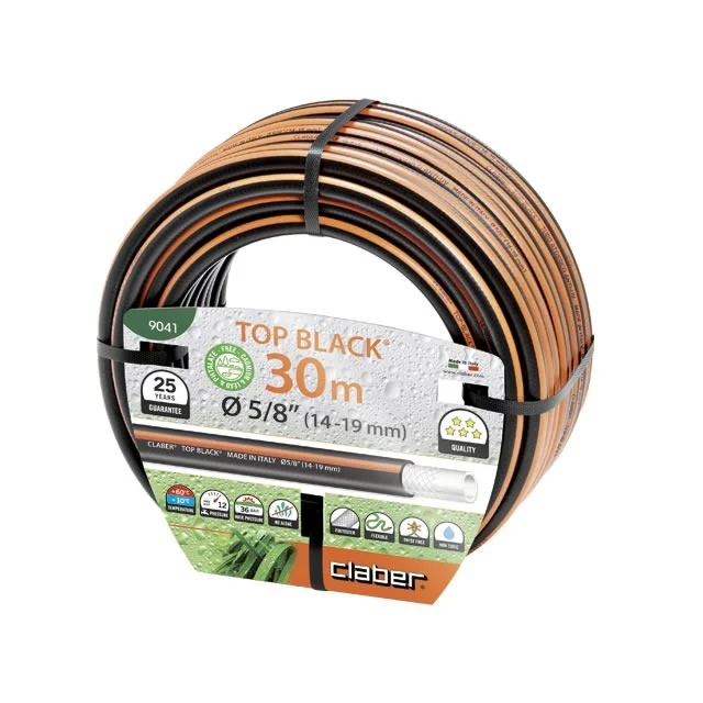 Φωτογραφία προϊόντος: Λάστιχο Claber 9065 Top-Black 5/8" 25 Μέτρων