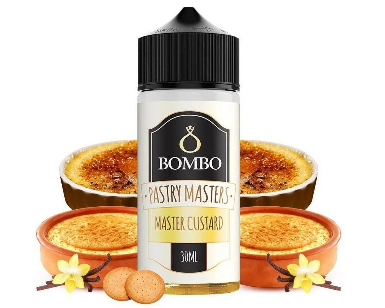Φωτογραφία προϊόντος: Bombo Pastry Masters Flavor Shot Master Custard 30ml/120ml