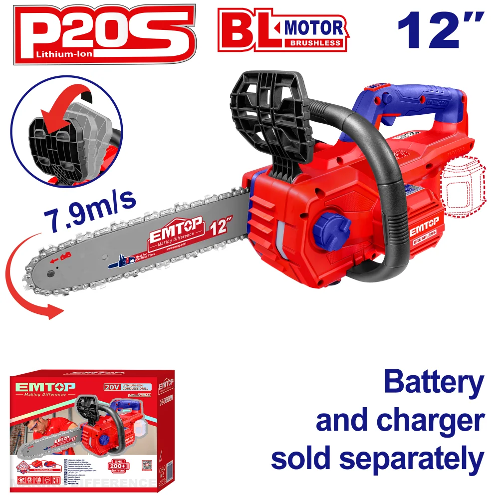 Φωτογραφία προϊόντος: EMTOP BRUSHLESS ΑΛΥΣΟΠΡΙΟΝΟ 300MM 20V ELGA20128
