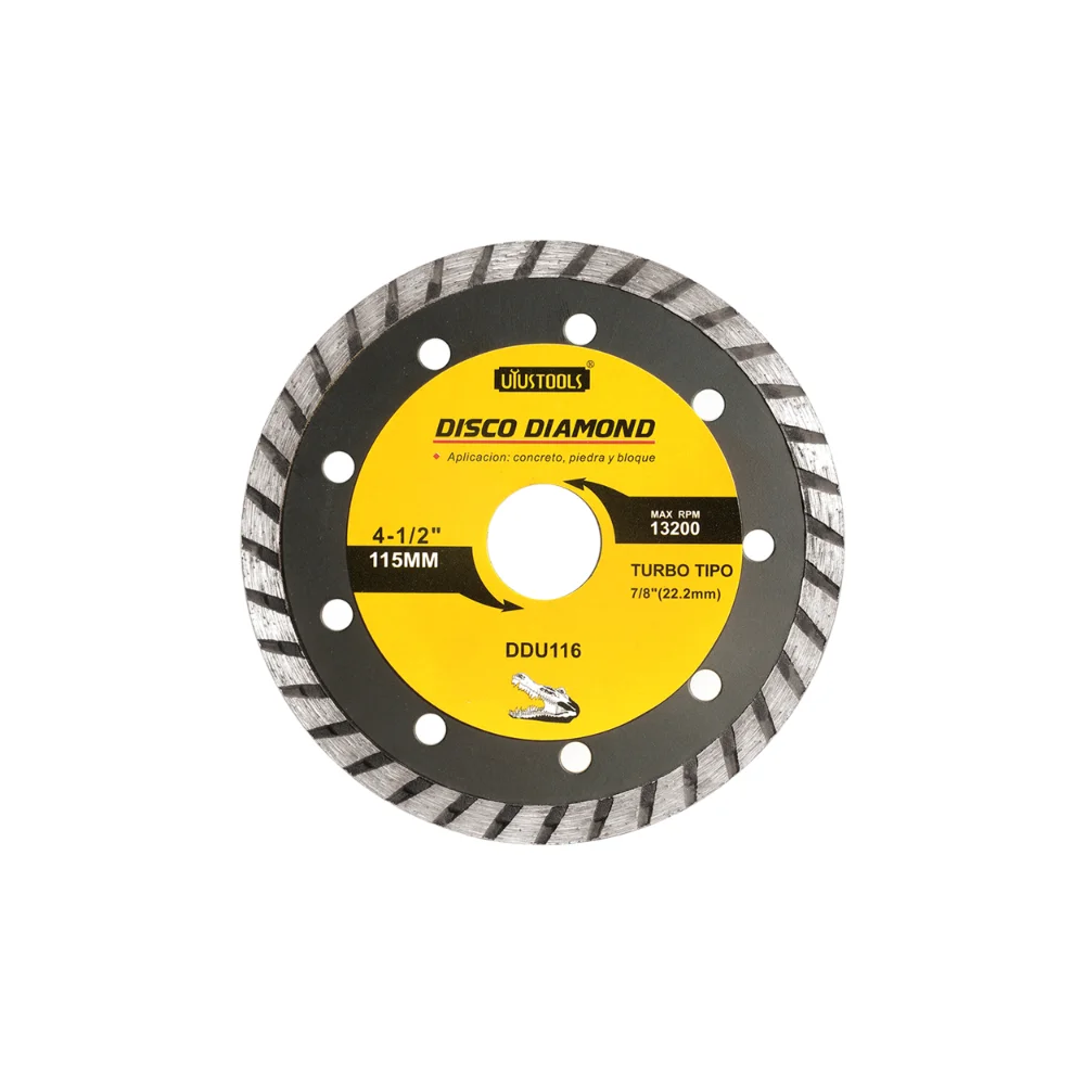 Φωτογραφία προϊόντος: UYUS TOOLS UYUSTOOLS ΔΙΣΚΟΣ ΚΟΠΗΣ TURBO ΛΙΘΩΝ ΔΙΑΜΑΝΤΕ ΥΓΡΗΣ & ΞΗΡΑΣ ΚΟΠΗΣ 115mm DDU116