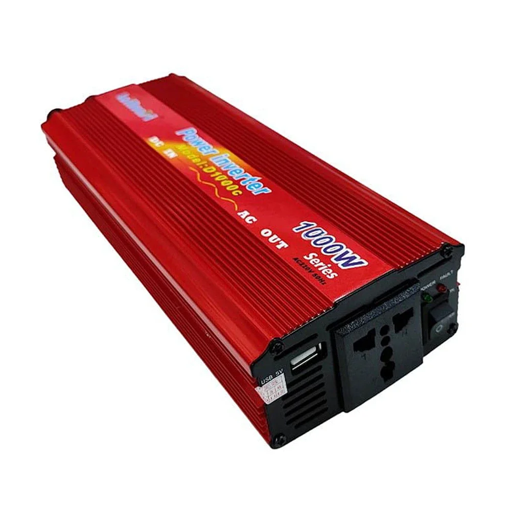 Φωτογραφία προϊόντος: ONS Inverter αυτοκινήτου 1000W για μετατροπή 12V DC σε 220V AC με 1xUSB