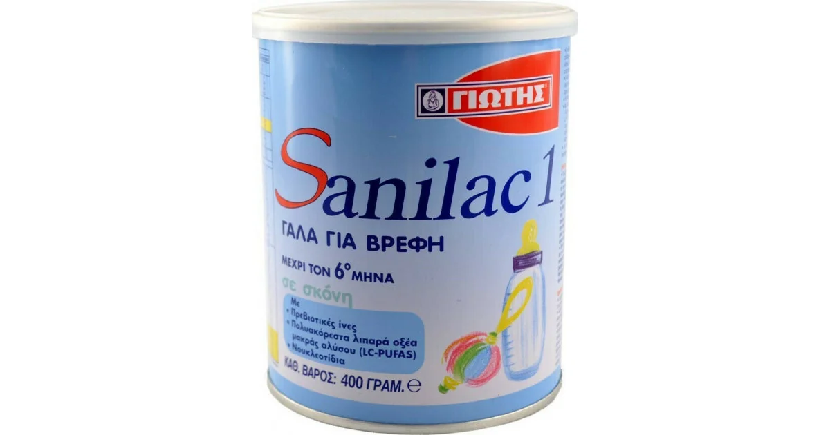 Φωτογραφία προϊόντος: GIWTHS Γιώτης Sanilac 1 για 0+ Μηνών