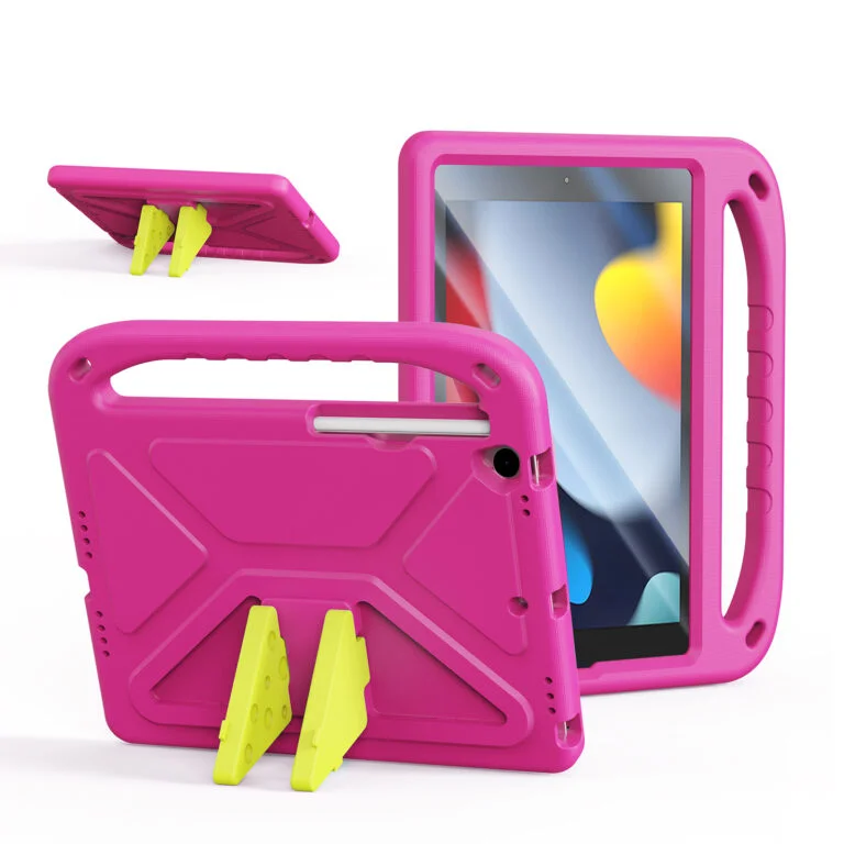Φωτογραφία προϊόντος: Dux Ducis Puff Series Kids EVA Θήκη για iPad 7/8/9 10.2 με Βάση Στήριξης - Pink