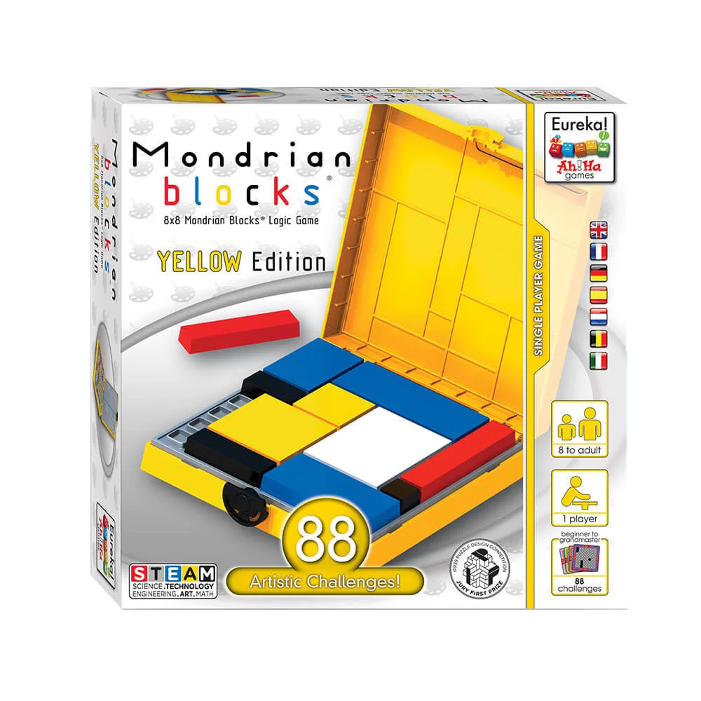 Φωτογραφία προϊόντος: Eureka 473554-Mondrian Blocks – Yellow Edition