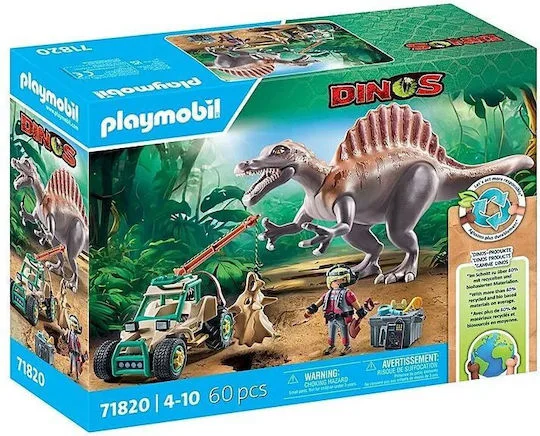 Φωτογραφία προϊόντος: Playmobil 71820 ΕΠΙΘΕΣΗ ΣΠΙΝΟΣΑΥΡΟΥ/ ΕΞΕΡΕΥΝΗΤΙΚΟ ΟΧΗΜΑ