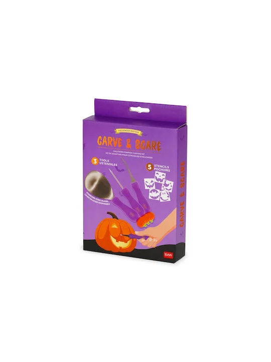 Φωτογραφία προϊόντος: LEGAMI CARVE +amp; SCARE HALLOWEEN ΣΕΤ ΧΑΡΑΞΗΣ ΚΟΛΟΚΥΘΑΣ