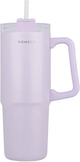 Φωτογραφία προϊόντος: ESTIA HOME ESTIA STRAW TUMBLER XL HOMELY StA 900ml LAVENDER FOG