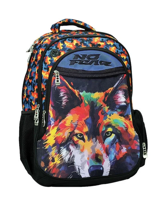 Φωτογραφία προϊόντος: Back Me Up-No Fear BMU ΣΑΚΙΔΙΟ ΟΒΑΛ NO FEAR COLORED WOLF
