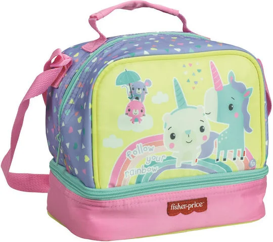 Φωτογραφία προϊόντος: GIM ΤΣΑΝΤΑΚΙ ΦΑΓ.OBΑΛ UNICORN FISHER PRICE