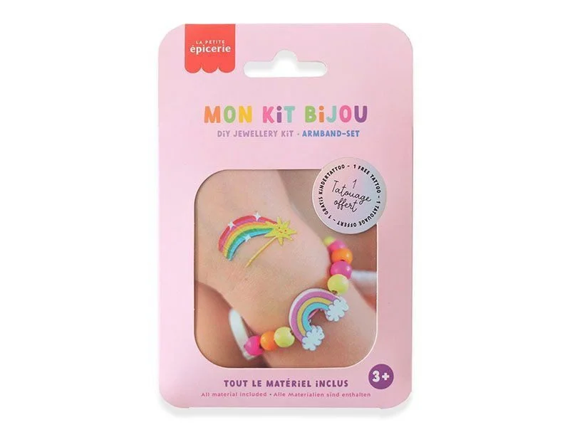 Φωτογραφία προϊόντος: La Petite Épicerie LA PETITE EPICERIE MON KIT BIJOU ENFANT - BRACELET ARC-EN-CIEL