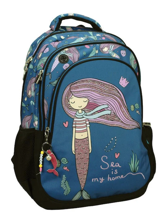 Φωτογραφία προϊόντος: Back Me Up-No Fear BMU ΣΑΚΙΔΙΟ ΟΒΑΛ SEA MERMAID