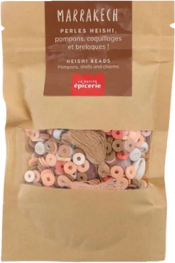 Φωτογραφία προϊόντος: La Petite Épicerie LA PETITE EPICERIE MELANGE DE PERLES HEISHI ET DE BRELOQUES - MARRAKECH ΣΕΤ ΧΑΝΤΡΕΣ ΓΙΑ ΚΟΣΜΗΜΑΤΑ