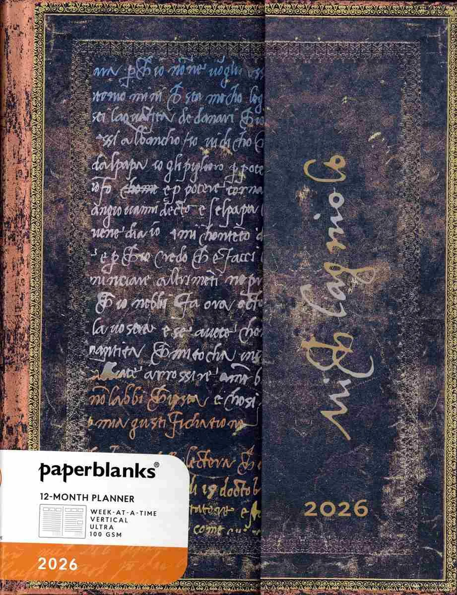 Φωτογραφία προϊόντος: 2026 ULTRA WTV MICHELANGELO,HANDWRITING PAPERBLANKS