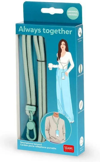 Φωτογραφία προϊόντος: LEGAMI SMARTPHONE LANYARD - ALWAYS TOGETHER - MILK +amp; MINT