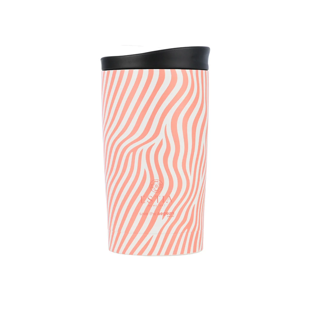 Φωτογραφία προϊόντος: ESTIA HOME ESTIA ΘΕΡΜΟΣ TRAVEL MUG SAVE THE AEGEAN 350ml SOFT RIPPLE
