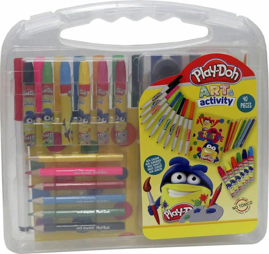 Φωτογραφία προϊόντος: ΣΕΤ ΖΩΓΡΑΦΙΚΗΣ PLAY-DOH 40τεμ.