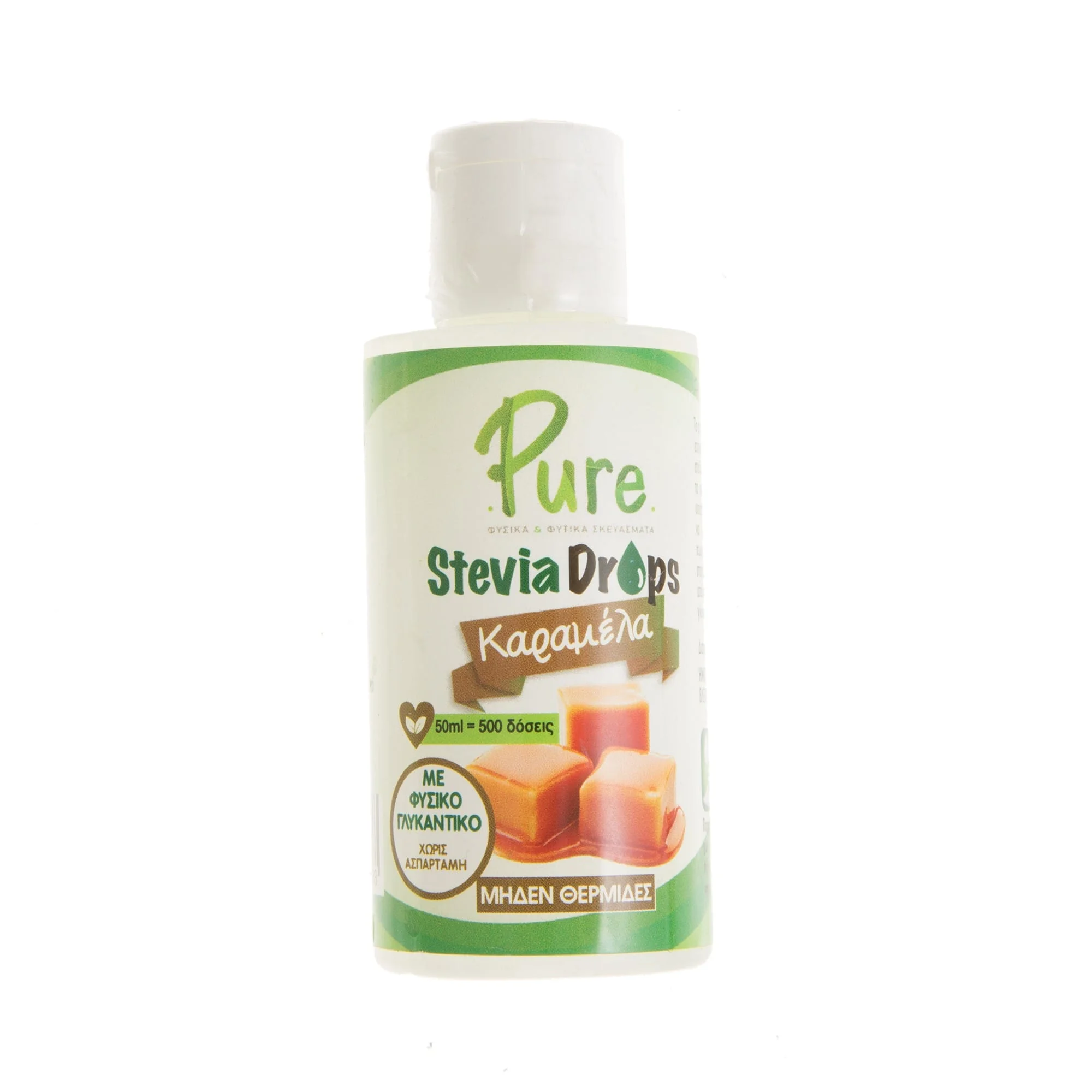 Φωτογραφία προϊόντος: Στέβια υγρή Pure 50ml Καραμέλα