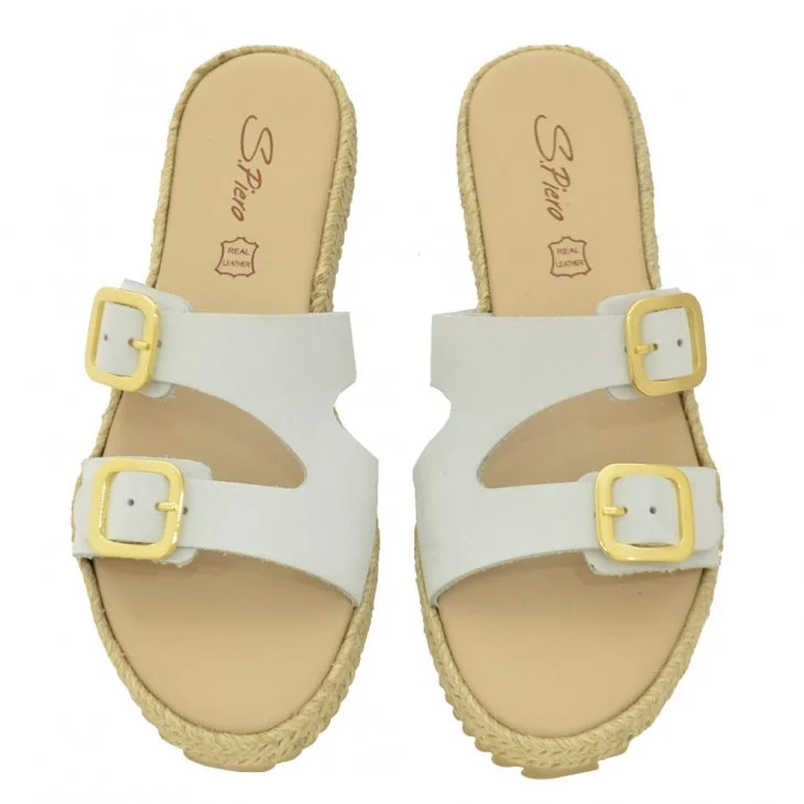 Φωτογραφία προϊόντος: Spiero ESPADRILLA E9-006 ΛΕΥΚΟ NUBUCK