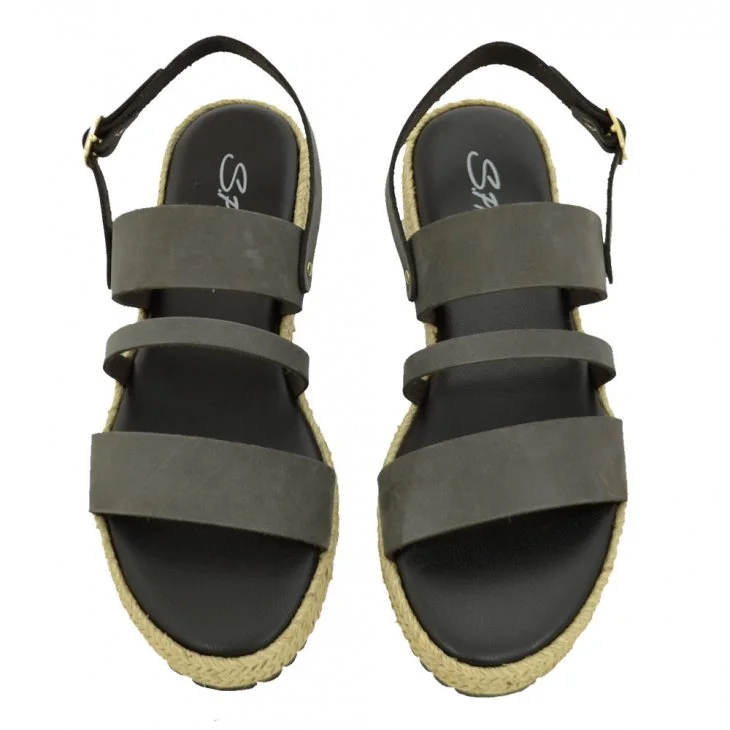 Φωτογραφία προϊόντος: Spiero ESPADRILLA E9-004 ANTRACITE NUBUCK