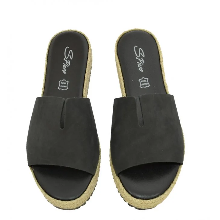 Φωτογραφία προϊόντος: Spiero ESPADRILLA E9-003 ΜΑΥΡΟ NUBUCK