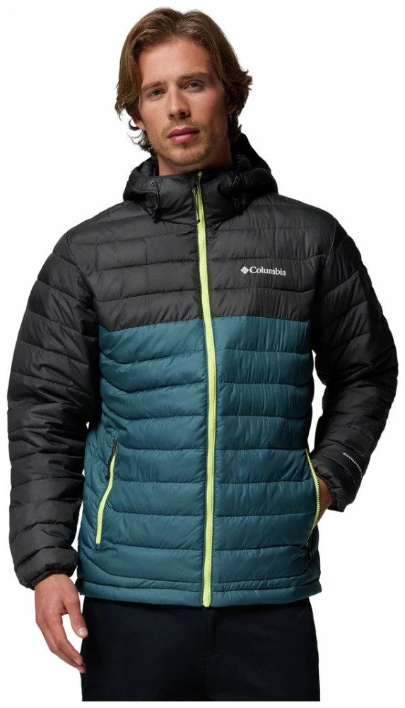 Φωτογραφία προϊόντος: Μπουφάν Columbia Ανδρικό Powder Lite™ II Hooded Jacket Everblue/Shark - 2086944-429