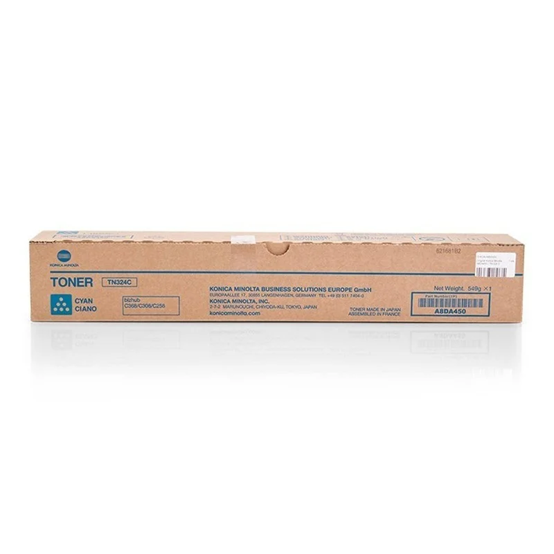 Φωτογραφία προϊόντος: OEM Konica Minolta TN-324C Cyan Bizhub C258/308/368
