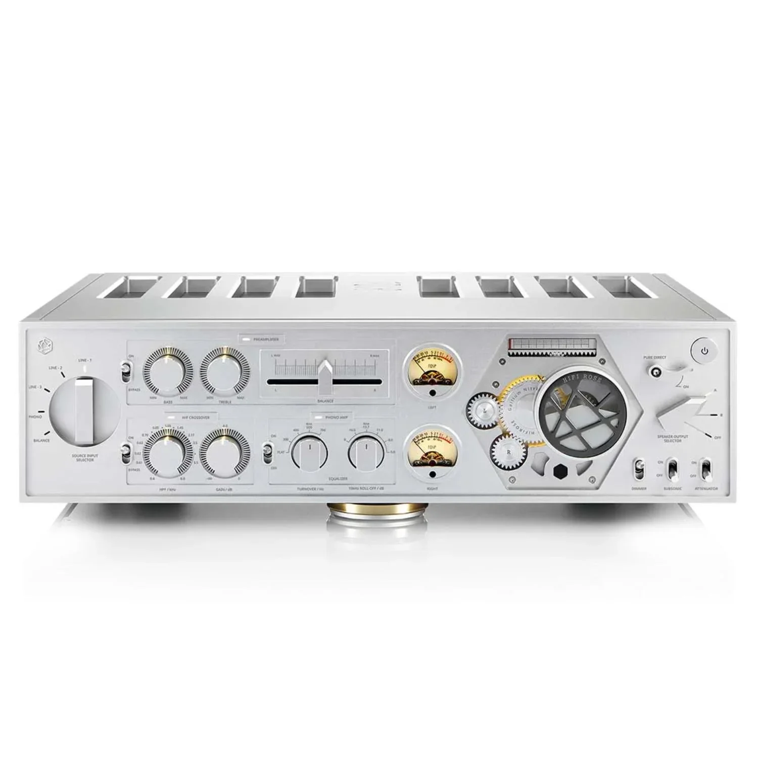 Φωτογραφία προϊόντος: HiFi Rose RA180 | High-End Ολοκληρωμένος Ενισχυτής Class AD Silver