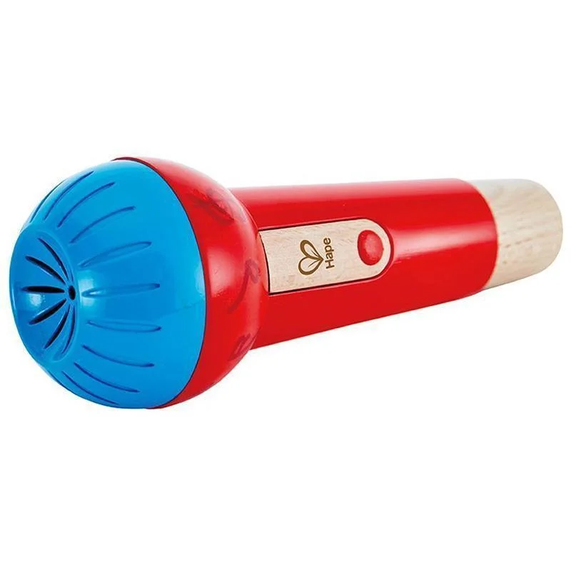 Φωτογραφία προϊόντος: Hape Early Melodies Ξύλινο Mighty Echo Microphone (E0337A)