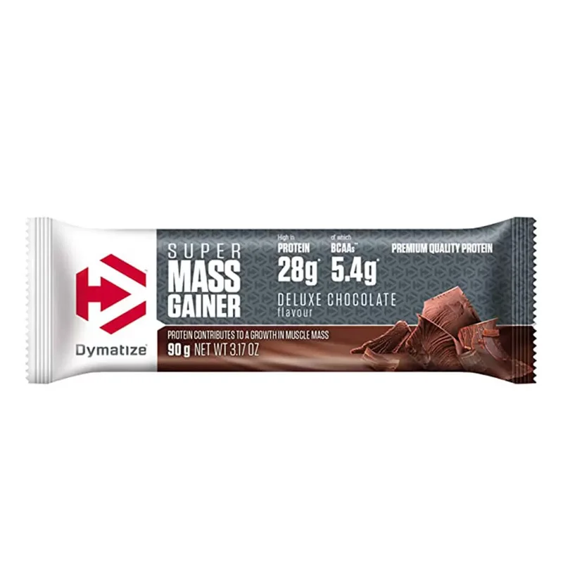 Φωτογραφία προϊόντος: Dymatize Super Mass Gainer Μπάρα με 28gr Πρωτεΐνης & Γεύση Deluxe Chocolate 90gr