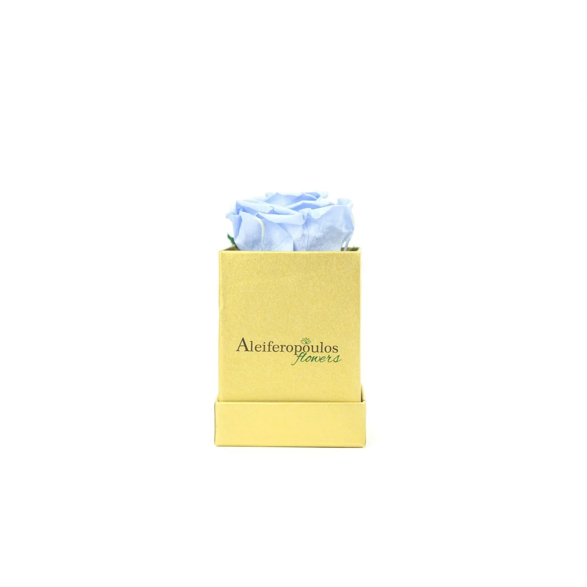 Φωτογραφία προϊόντος: Aleiferopoulos Flowers Dejuiced Forever Rose In Forever Rose Gold Box (RB122)