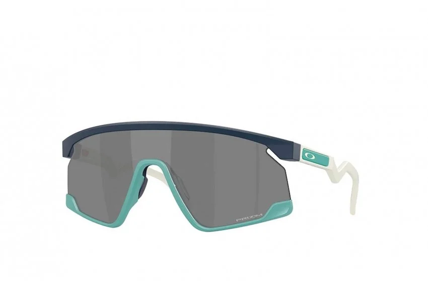 Φωτογραφία προϊόντος: Γυαλιά Ηλίου Oakley BXTR Ανδρικά κοκκάλινα μπλε και τυρκουάζ με γκρι καθρέπτη φακούς 9280 1839 139mm