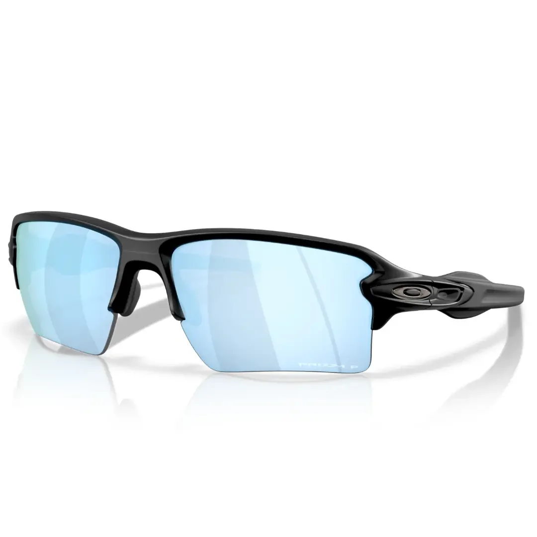 Φωτογραφία προϊόντος: Γυαλιά Ηλίου Oakley Flak 2.0 XXL Ανδρικά κοκκάλινα μαύρα ματ με γαλάζιο καθρέπτη prizm polarised φακούς 9488 0563 63mm