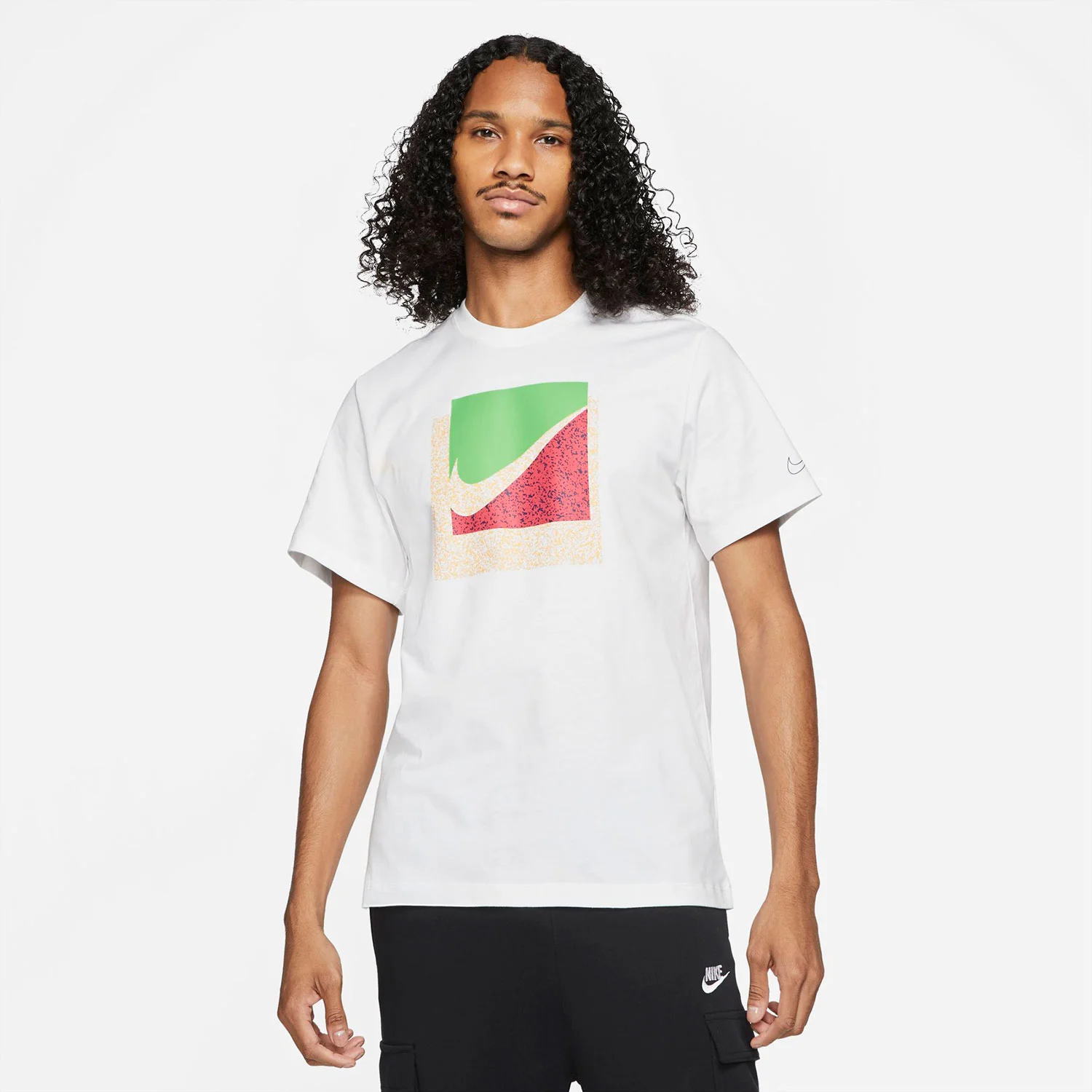 Φωτογραφία προϊόντος: NIKE SPORTSWEAR BRANDRIFF SWOOSH BOX T-SHIRT ΑΣΠΡΟ