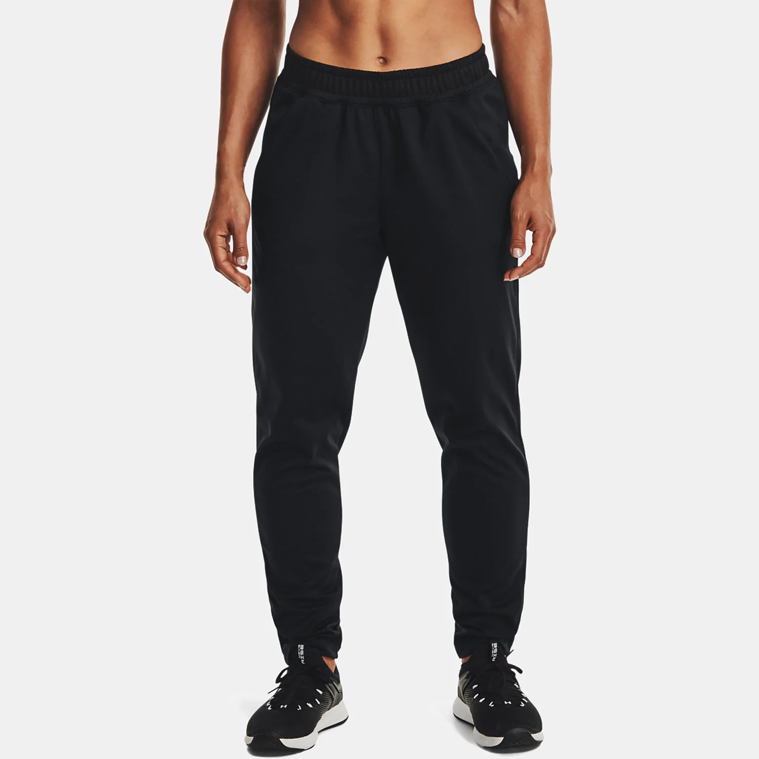 Φωτογραφία προϊόντος: UNDER ARMOUR UA TRICOT PANTS ΜΑΥΡΟ