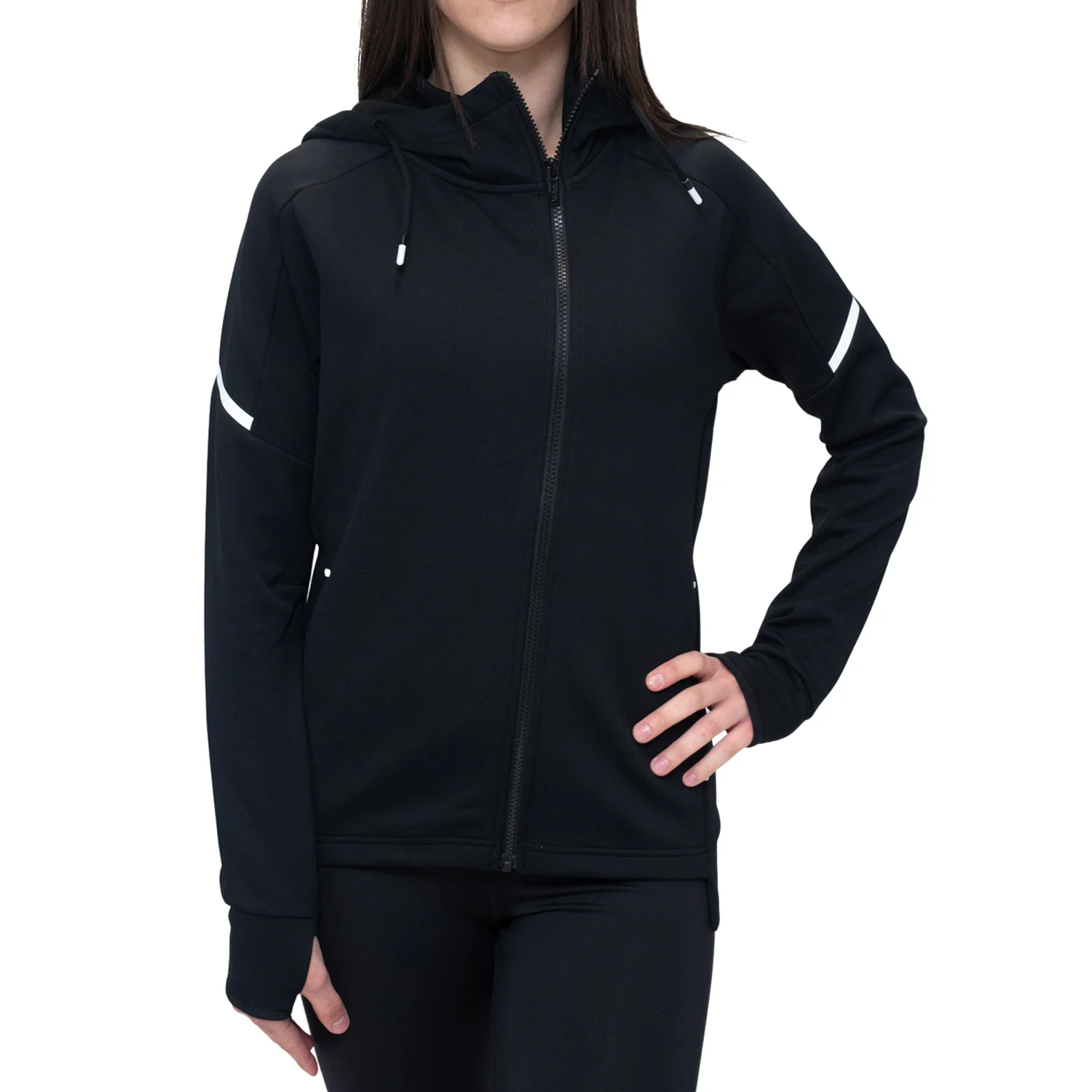 Φωτογραφία προϊόντος: Γυναικείο Φούτερ Li Ning Training Hoodie Zipper - ΜΑΥΡΟ
