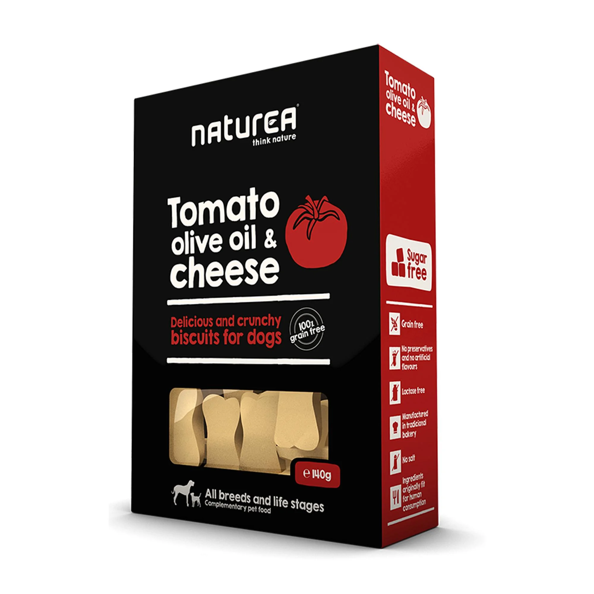 Φωτογραφία προϊόντος: Naturea Tomato, Olive Oil + Cheese 140gr