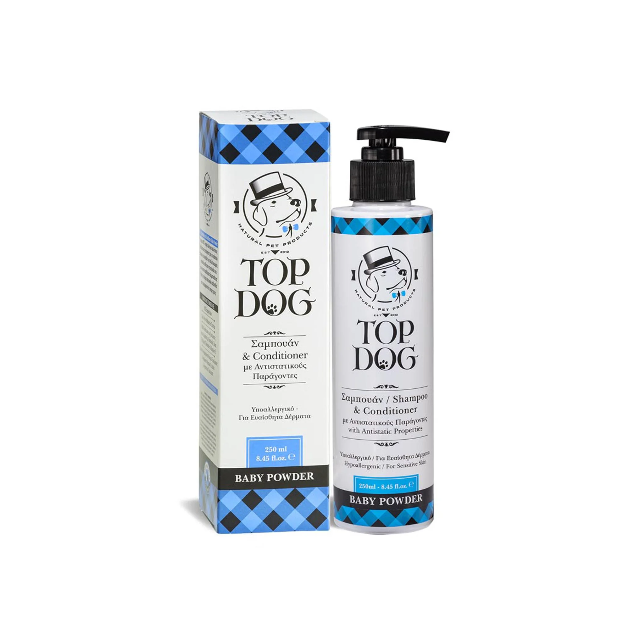 Φωτογραφία προϊόντος: Top Dog Shampoo Baby Powder 250ml