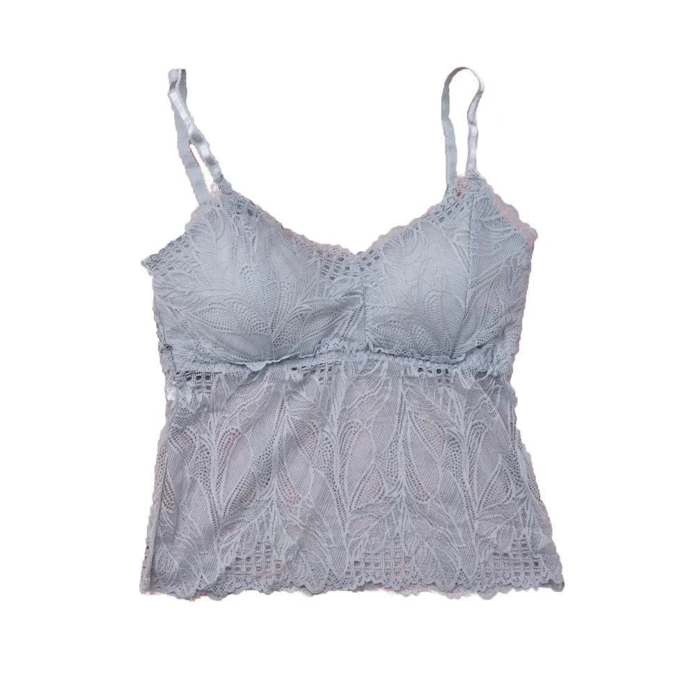 Φωτογραφία προϊόντος: Potre Γυναικείο bralette με δαντέλα / Σιέλ