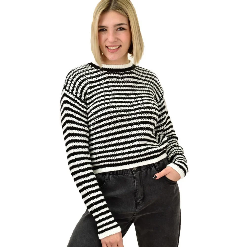 Φωτογραφία προϊόντος: Potre Γυναικεία μπλούζα strickpullover / Μαύρο