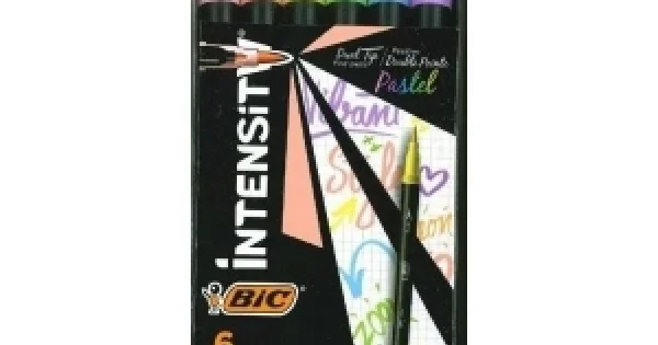 Φωτογραφία προϊόντος: ΣΕΤ ΜΑΡΚΑΔΟΡΟΙ BIC Intensity Pastell Dual Tip 503826 (6τμχ)