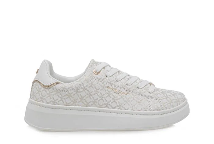Φωτογραφία προϊόντος: RENATO GARINI ΓΥΝΑΙΚΕΙΟ SNEAKER ΠΛΑΤΙΝΑ 21VW2016-3, ΛΕΥΚΟ, Γυναίκα