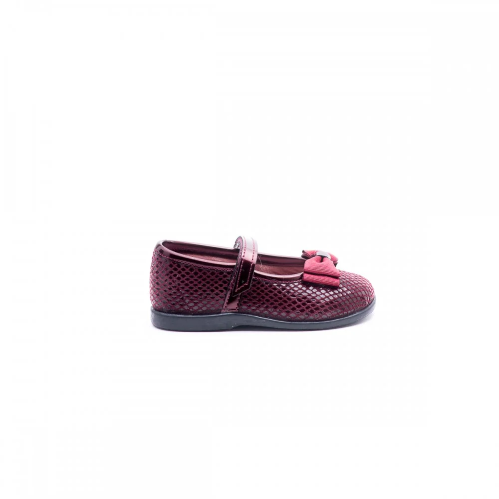 Φωτογραφία προϊόντος: Ani Shoes Μπορντό μπεμπέ μπαρέτα 27017/010