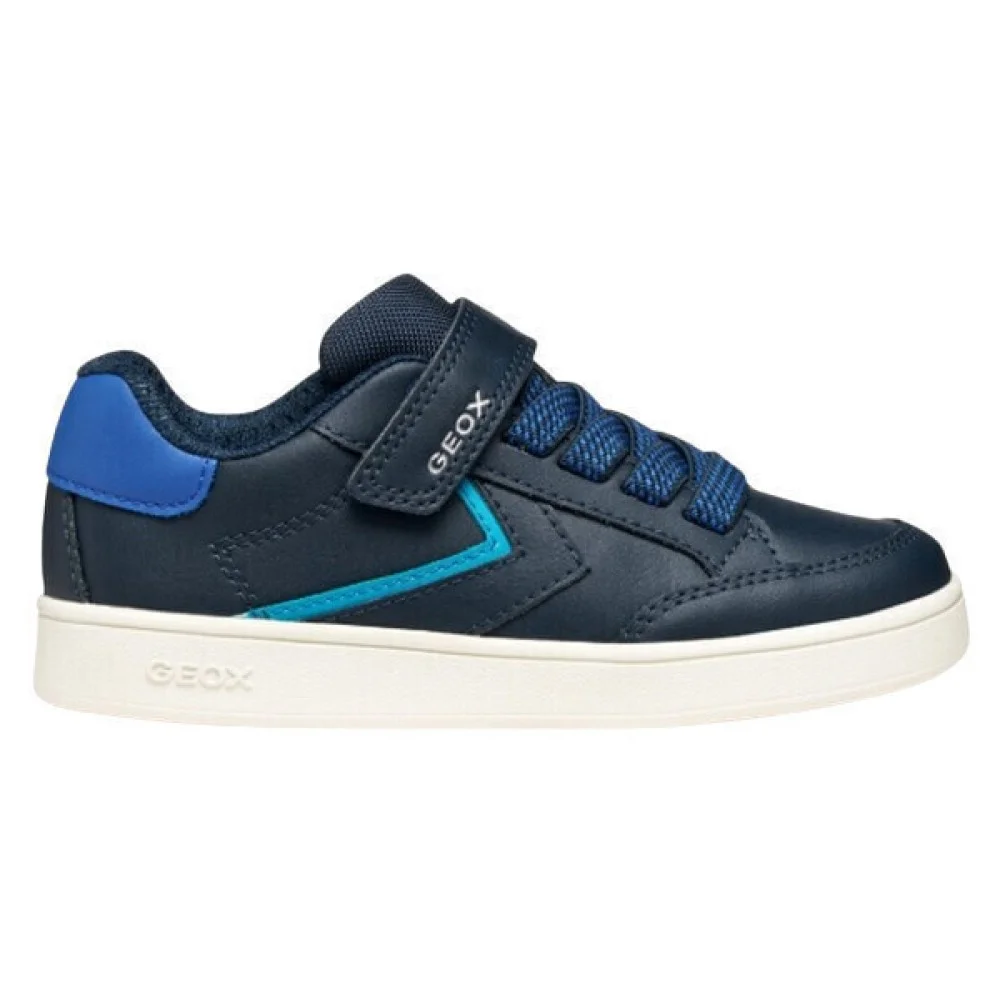 Φωτογραφία προϊόντος: GEOX ECLYPER ΠΑΙΔΙΚΑ SNEAKERS ΑΝΑΤΟΜΙΚΑ ΜΕ ΣΚΡΑΤΣ NAVY ΜΠΛΕ J55LSA0BC11C0693