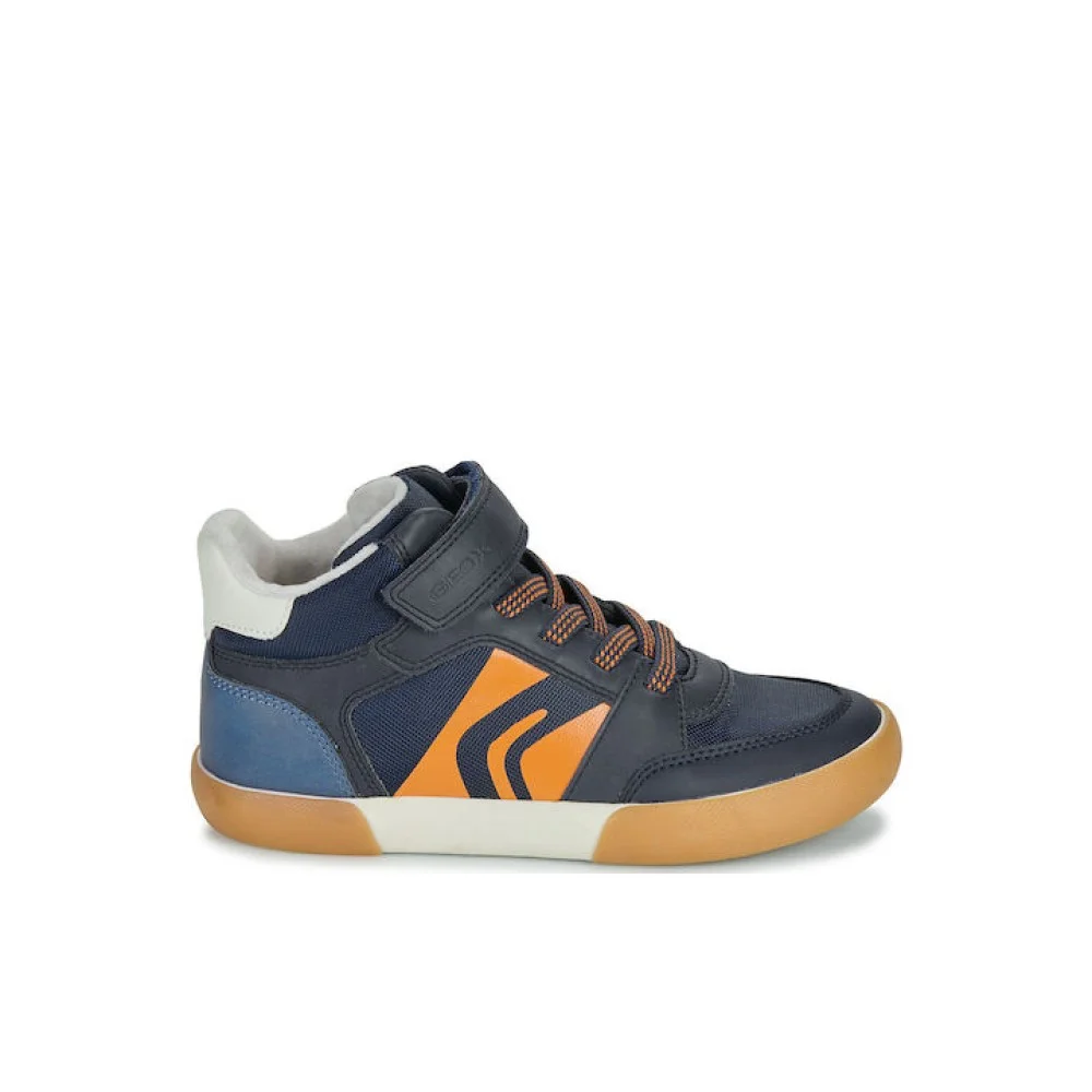 Φωτογραφία προϊόντος: GEOX J GISLI ΠΑΙΔΙΚΑ SNEAKERS HIGH ΑΝΑΤΟΜΙΚΑ ΜΕ ΣΚΡΑΤΣ ΠΟΛΥΧΡΩΜΑ J565CA0MEFUC4218