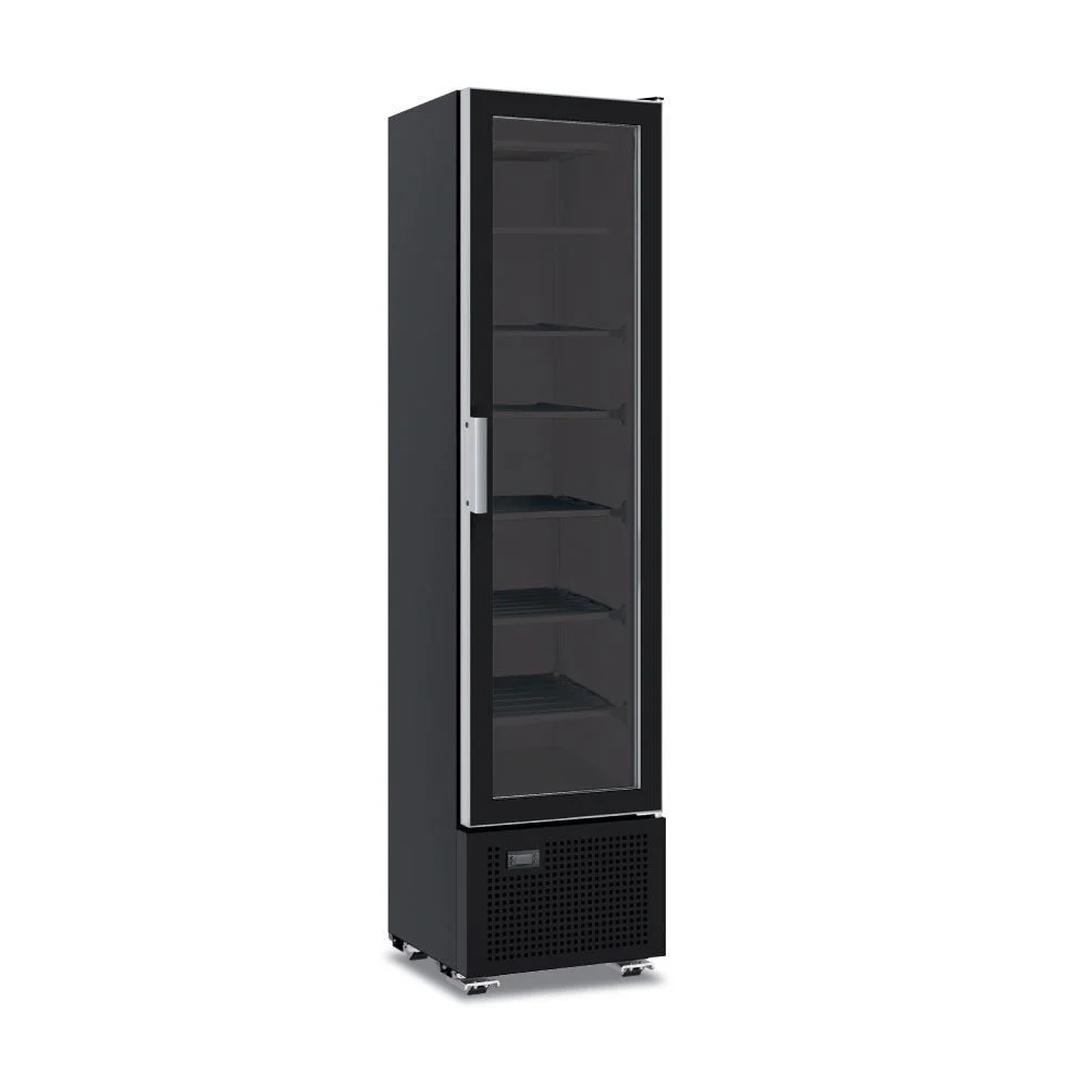 Φωτογραφία προϊόντος: Klimaitalia SLIM FREEZER 225 T BLACK Βιτρίνα Κατάψυξης Slim 226lt 494x521x1915mm