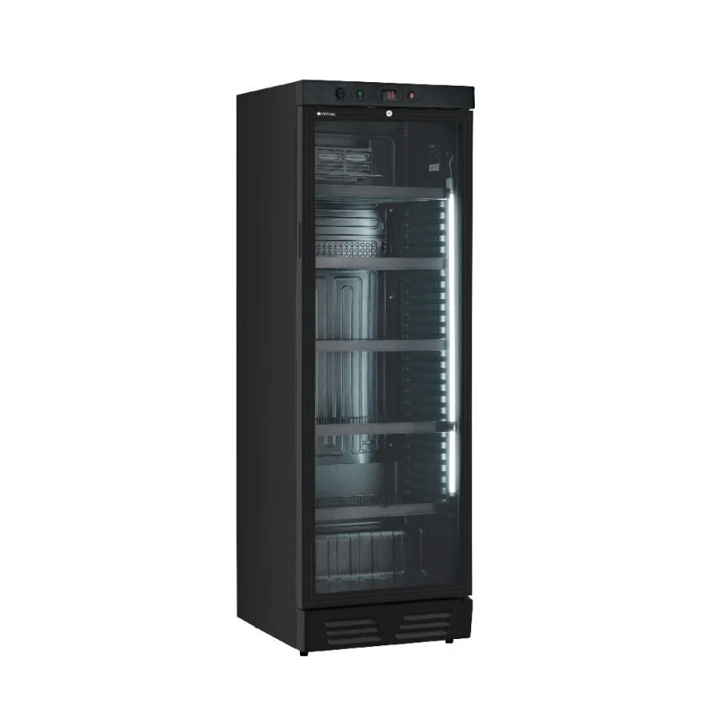 Φωτογραφία προϊόντος: KlimaItalia EKG 390 VG Black Βιτρίνα συντήρησης 390 lt 595x655x1830mm