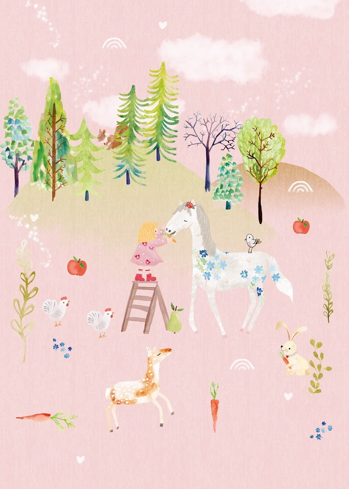 Φωτογραφία προϊόντος: SPITS WALLCOVERIGS Ταπετσαρία BEHANG EXPRESSE KATE & ANTY INK7450-BEH - Digital,NonWoven - 280Μx200Π