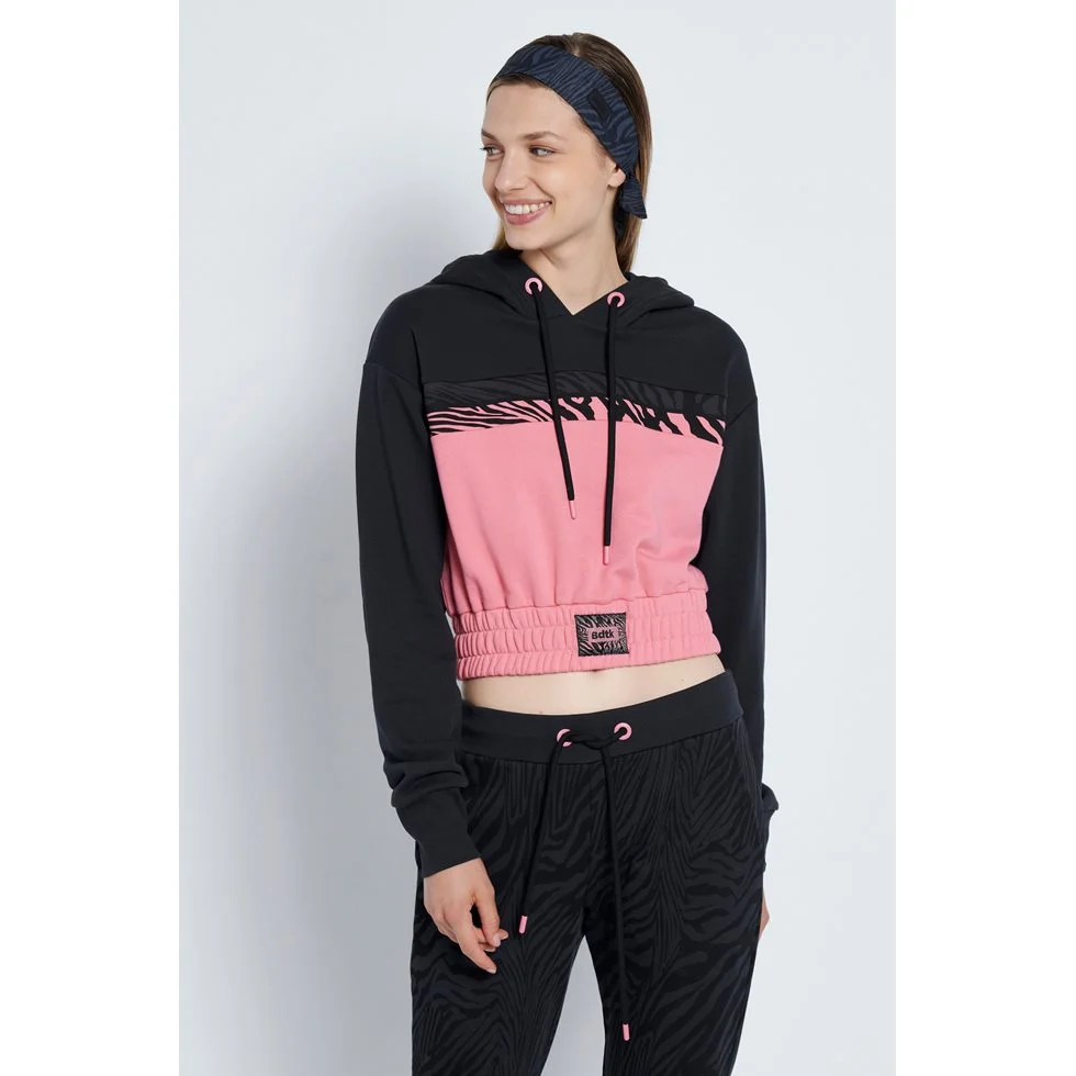 Φωτογραφία προϊόντος: bodytalk Γυναικείο κοντό hoodie 1212-904525