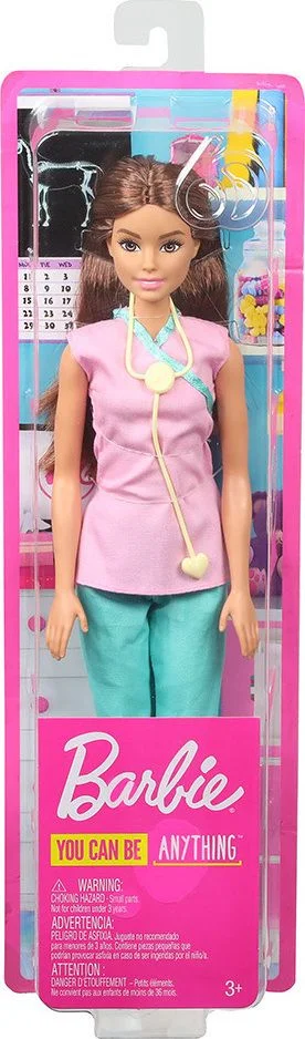 Φωτογραφία προϊόντος: Mattel Barbie Επαγγέλματα You Can Be Anything Παιδίατρος (HBW99)