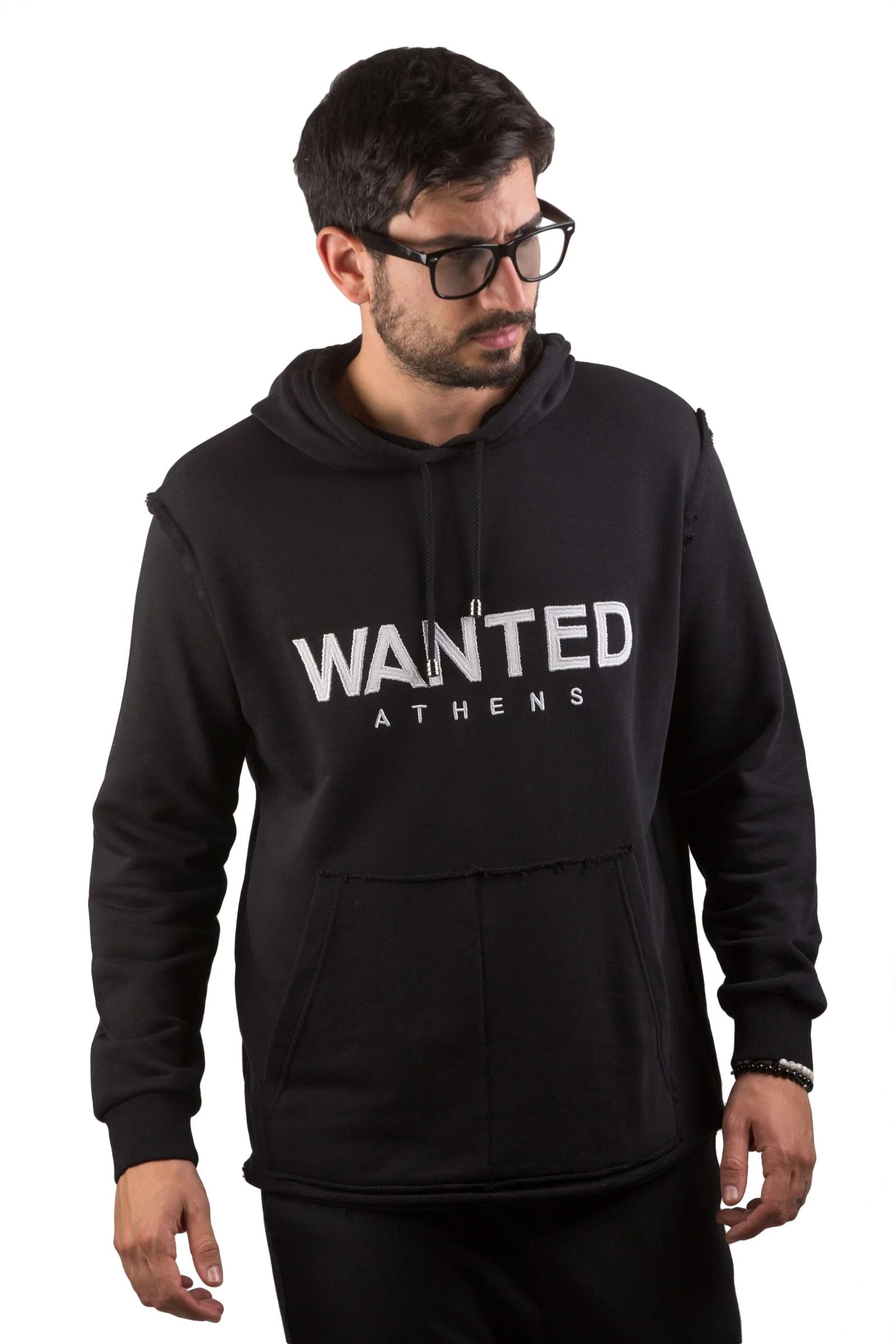 Φωτογραφία προϊόντος: WANTED ATHENS KOBE HOODIE BLACK